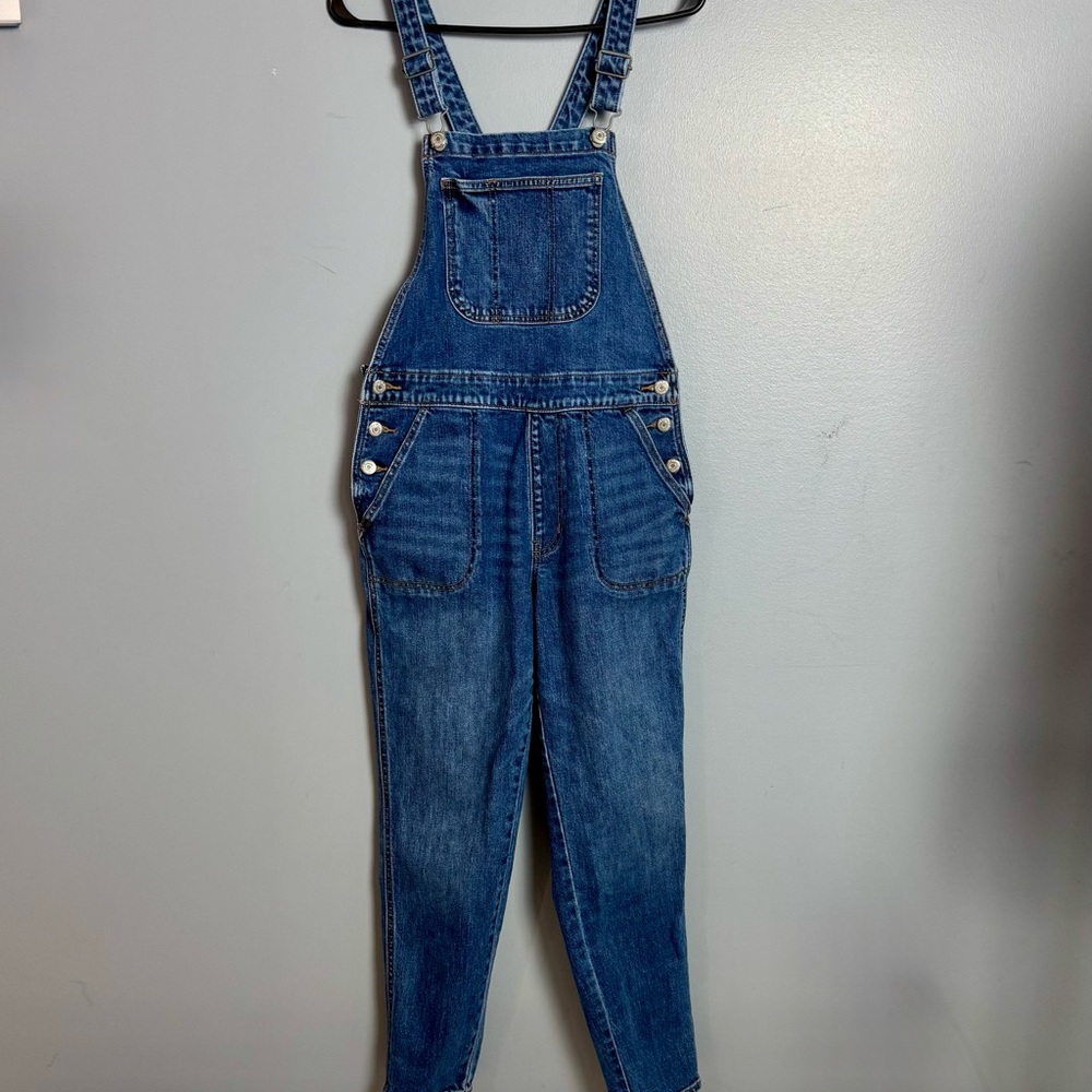 Old Navy Blue Denim Jeans Overalls